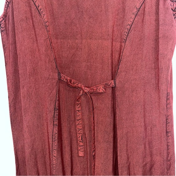 India Boutique free size burgundy jumper dress - Picture 12 of 14